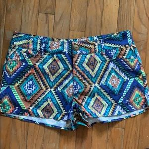Forever 21 cute colorful designed shorts!